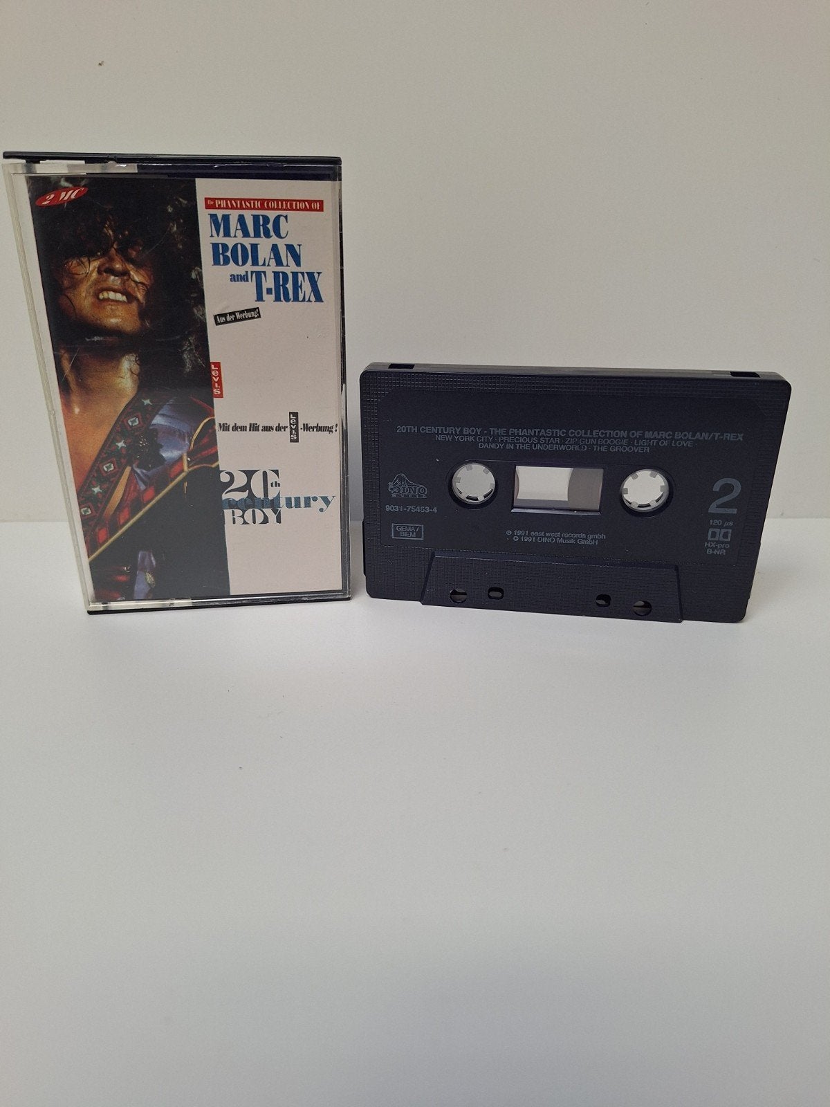 Zeldzame paarse cassettebandje Marc Bolan & T-Rex, Gebruikt, 1 bandje, Ophalen of Verzenden, Origineel