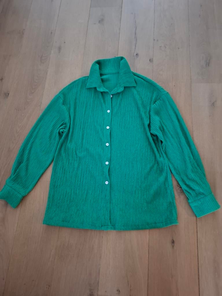 Groene blouse maat S, Kleding | Dames, Ophalen of Verzenden, Zo goed als nieuw, Maat 36 (S), Groen