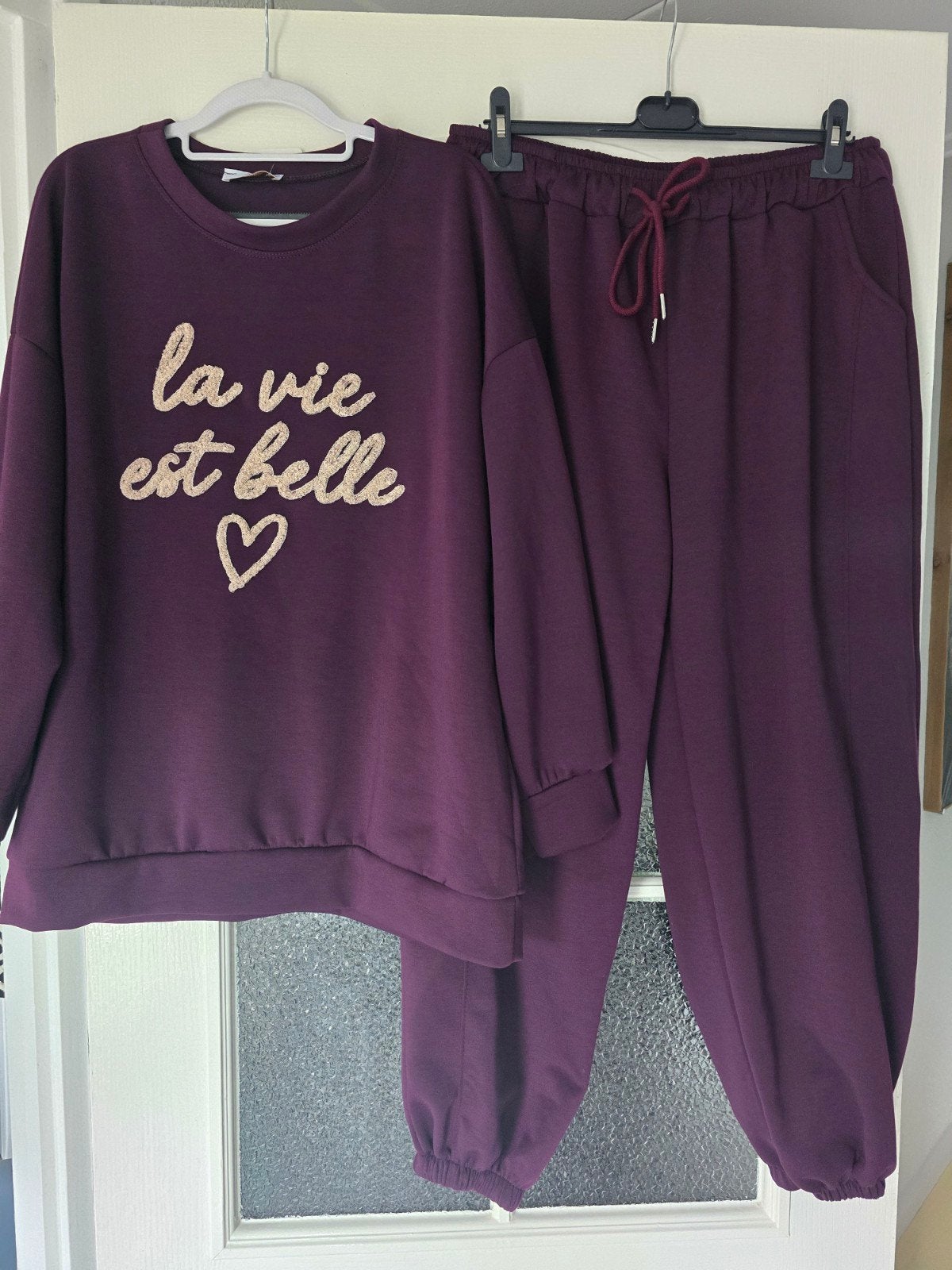 nieuw lady vie est belle aubergine 40 42 44 46, Kleding | Dames, Ophalen of Verzenden, Nieuw, Maat 42/44 (L), Bruin