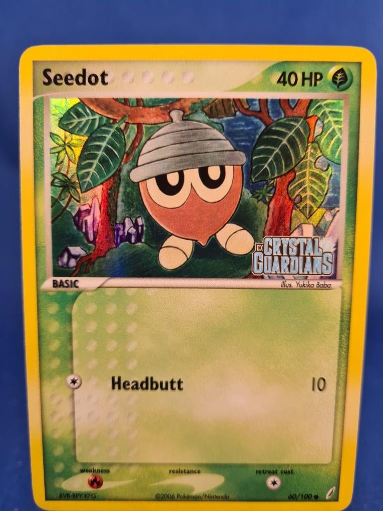 Seedot 60/100 - Crystal Guardians (Reverse Holo), Verzenden, Gebruikt