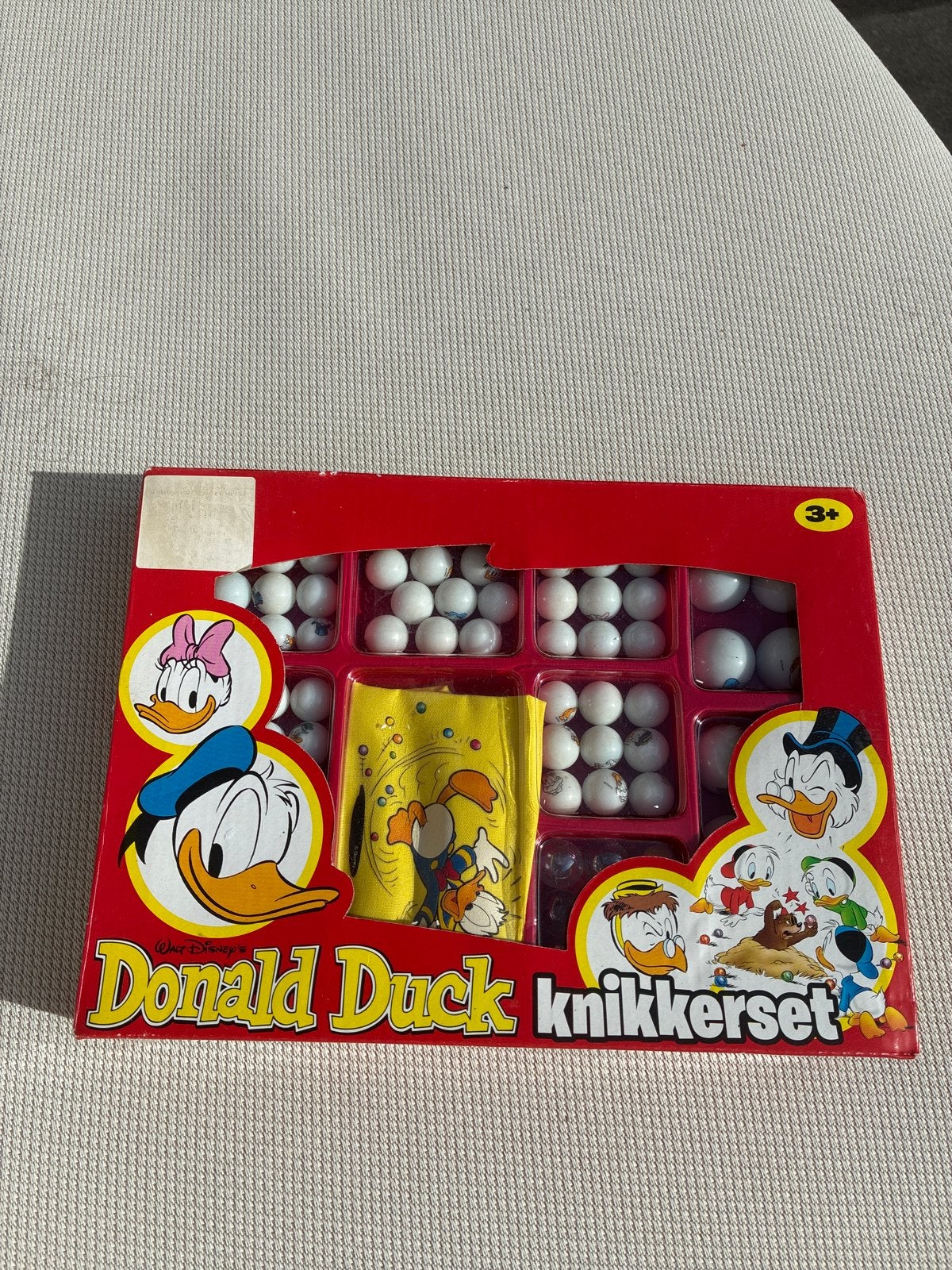 Donald Duck knikkerset - Vintage knikkerspel, Ophalen of Verzenden, Nieuw, Jongen of Meisje
