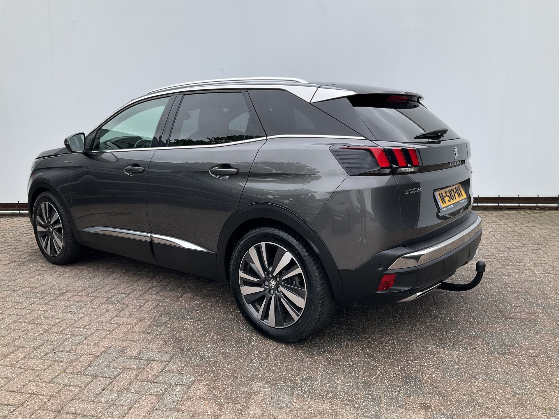 Peugeot 3008 1.6 165PK GT Line Carplay Cam Stoelverw. Trekha, Euro 6, Bedrijf, 165 pk, 1275 kg