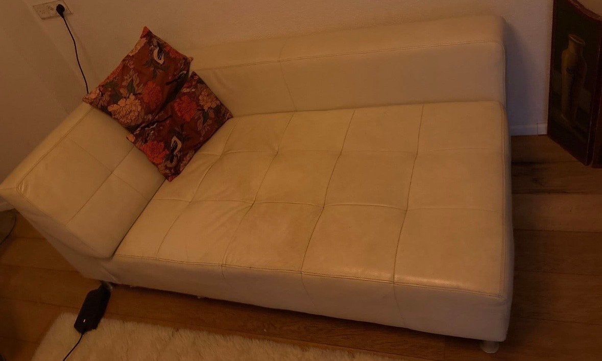Loungebank voor tienerkamer - comfortabel en stijlvol, Ophalen, Gebruikt, 150 tot 200 cm, Tweepersoons