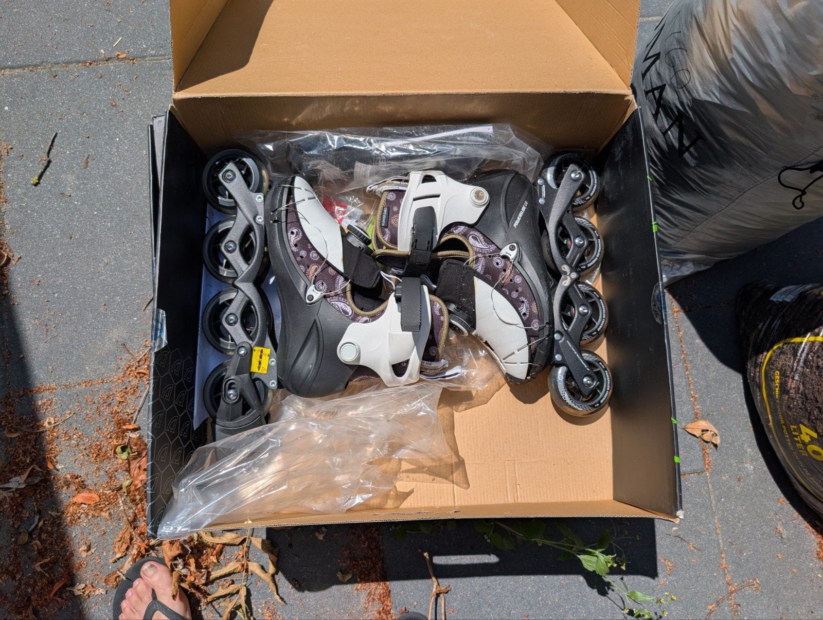 Powerslide VI Pure Skates - Maat 37 en 40- Zo goed als nieuw, Ophalen, Zo goed als nieuw, Inline skates 4 wielen, Powerslide