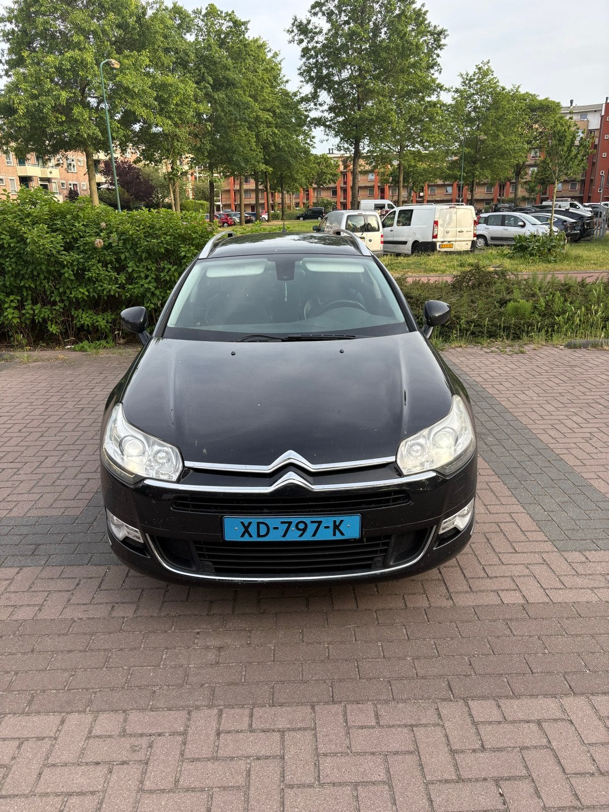 Citroën C5 3.0 V6 HdiF Tourer AUT 2013 Zwart, Auto's, Zwart, Adaptive Cruise Control, Zwart, Stationwagon