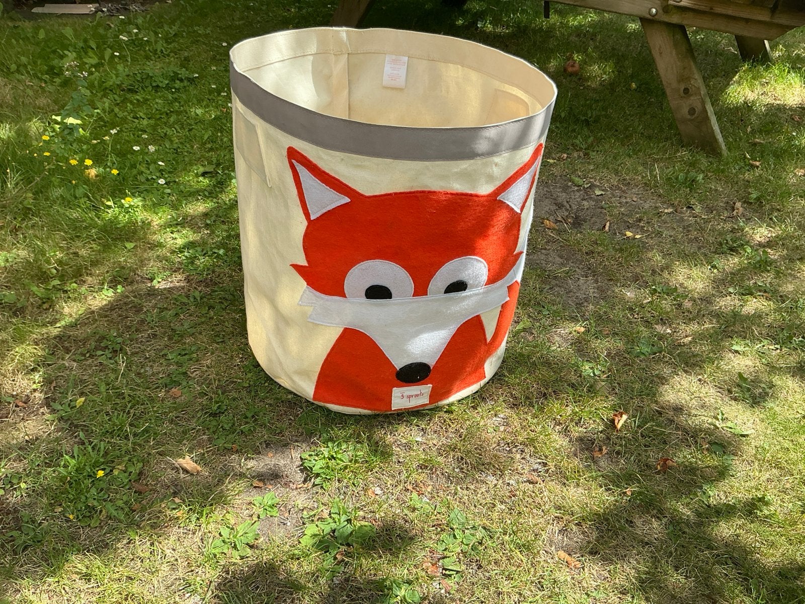 Opbergmand Vos - Diameter 45 cm, Hoogte 44 cm, Ophalen of Verzenden, Zo goed als nieuw