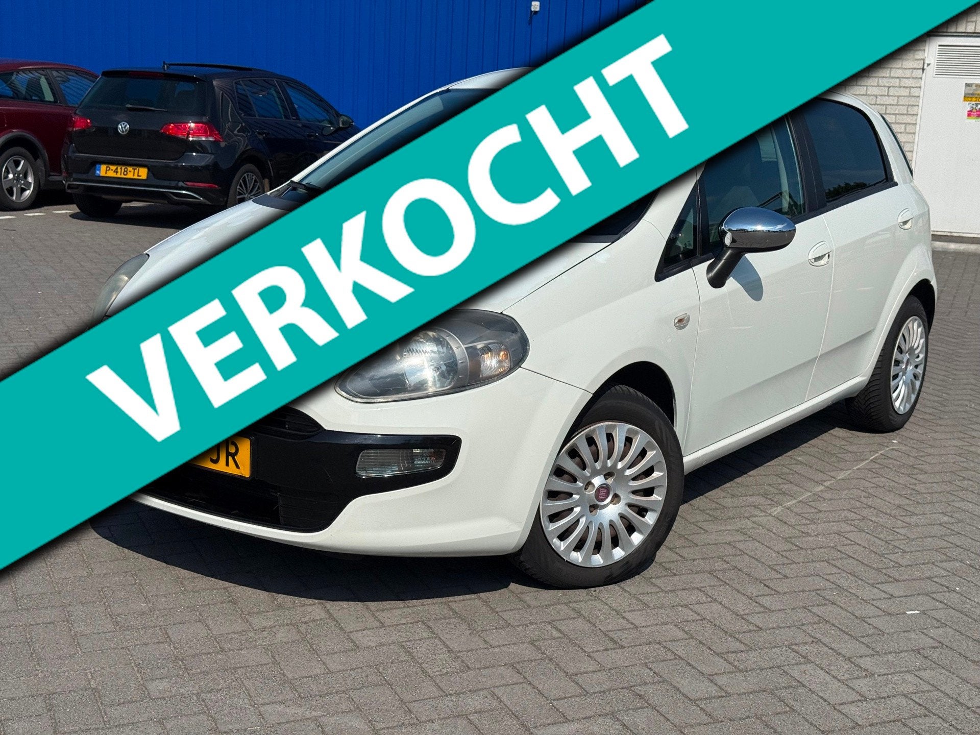 Fiat Punto Evo 1.2 Pop/Airco/Elekt Raam/Centrale, Auto's, Fiat, Voorwielaandrijving, 1242 cc, 4 cilinders, 400 kg