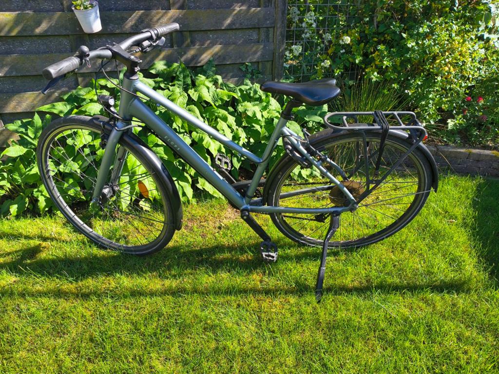Elops stadsfiets, Gebruikt, Velgrem, Versnellingen, 50 tot 53 cm