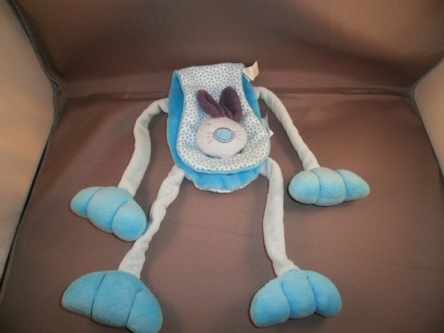Difrax konijn sleep beest buggy hanger slungel poten, Overige merken, Blauw, Ophalen of Verzenden, Wasbaar