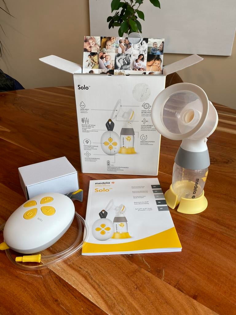 Medela Solo Breastpump/ Borstkolf, Ophalen of Verzenden, Zo goed als nieuw, Borstkolf