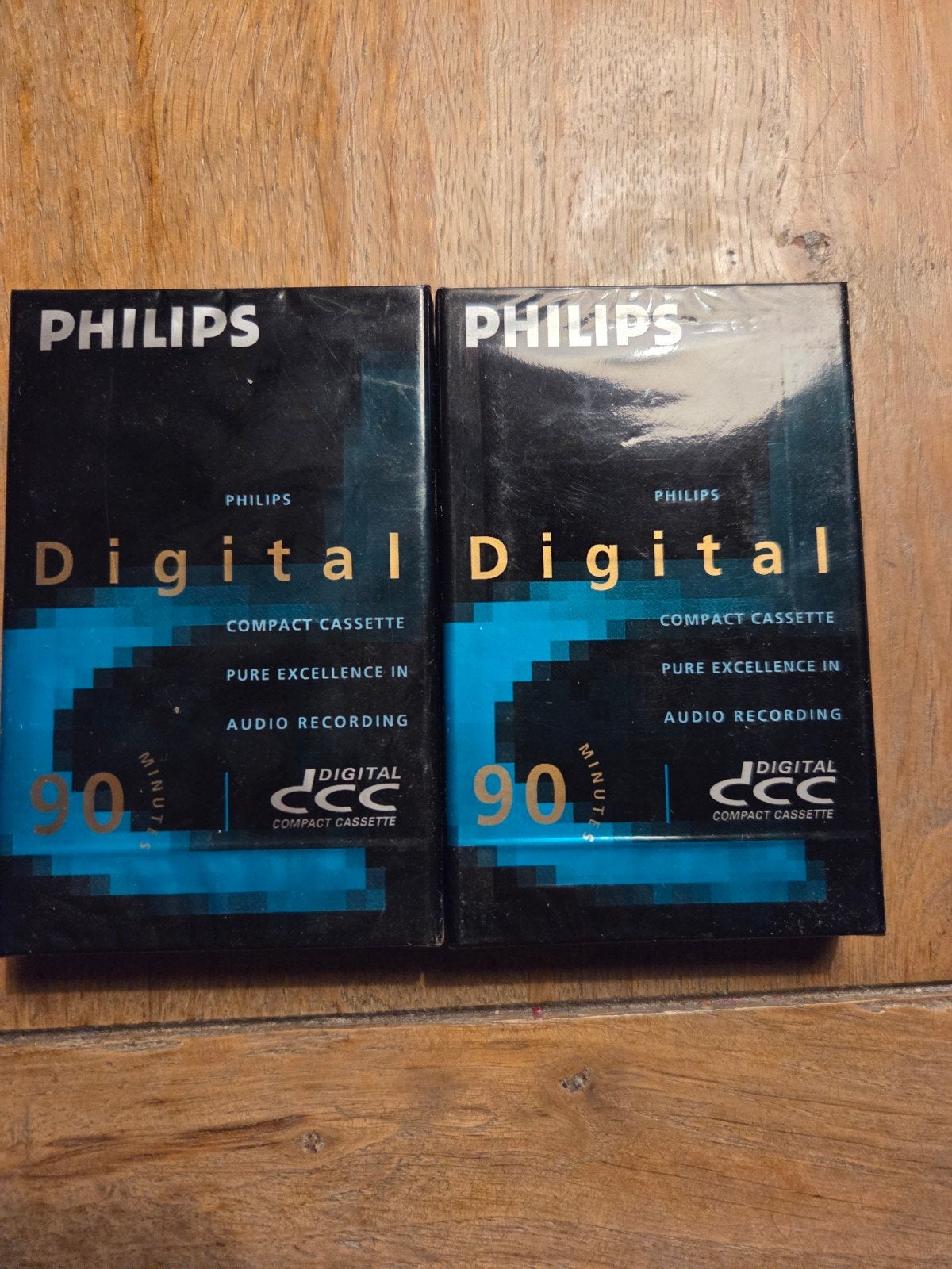 2x Philips Digital Compact Cassette (DCC) 90 minuten, Cd's en Dvd's, 2 t/m 25 bandjes, Overige genres, Ophalen of Verzenden, Nieuw in verpakking