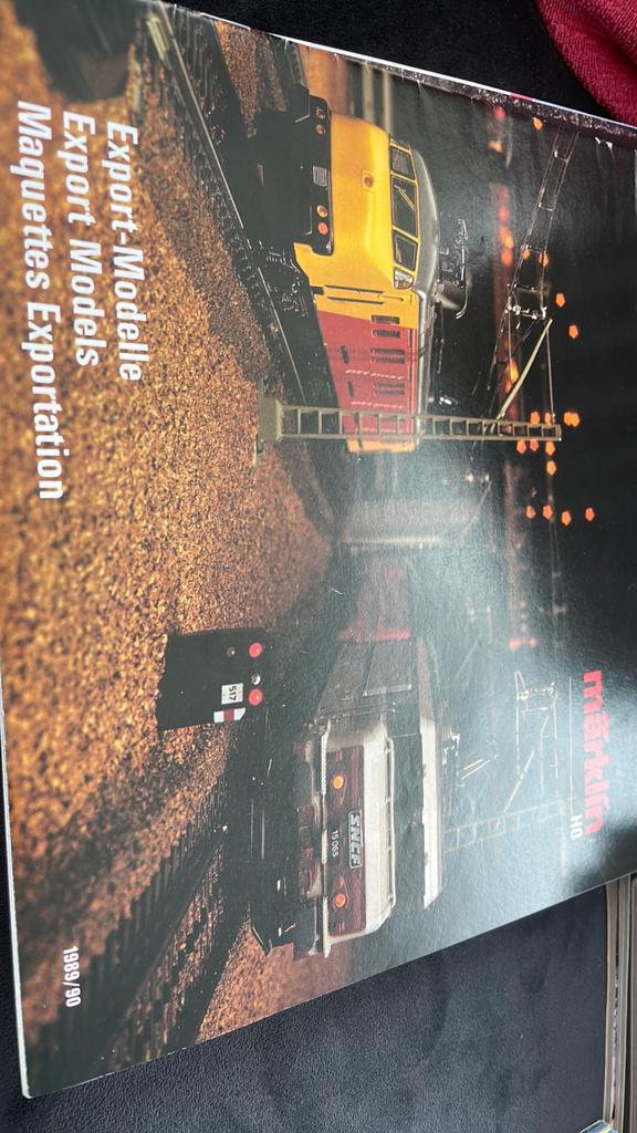 Marklin, Ophalen of Verzenden, Zo goed als nieuw, Trein, Boek of Tijdschrift