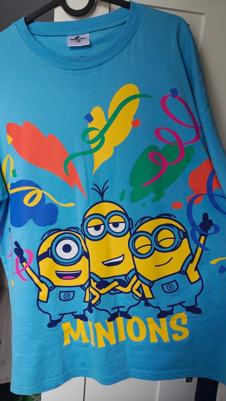 Minions T-shirt Universal Studios Japan 25th Anniversary, Blauw, Maat 46/48 (XL) of groter, Ophalen of Verzenden, Zo goed als nieuw
