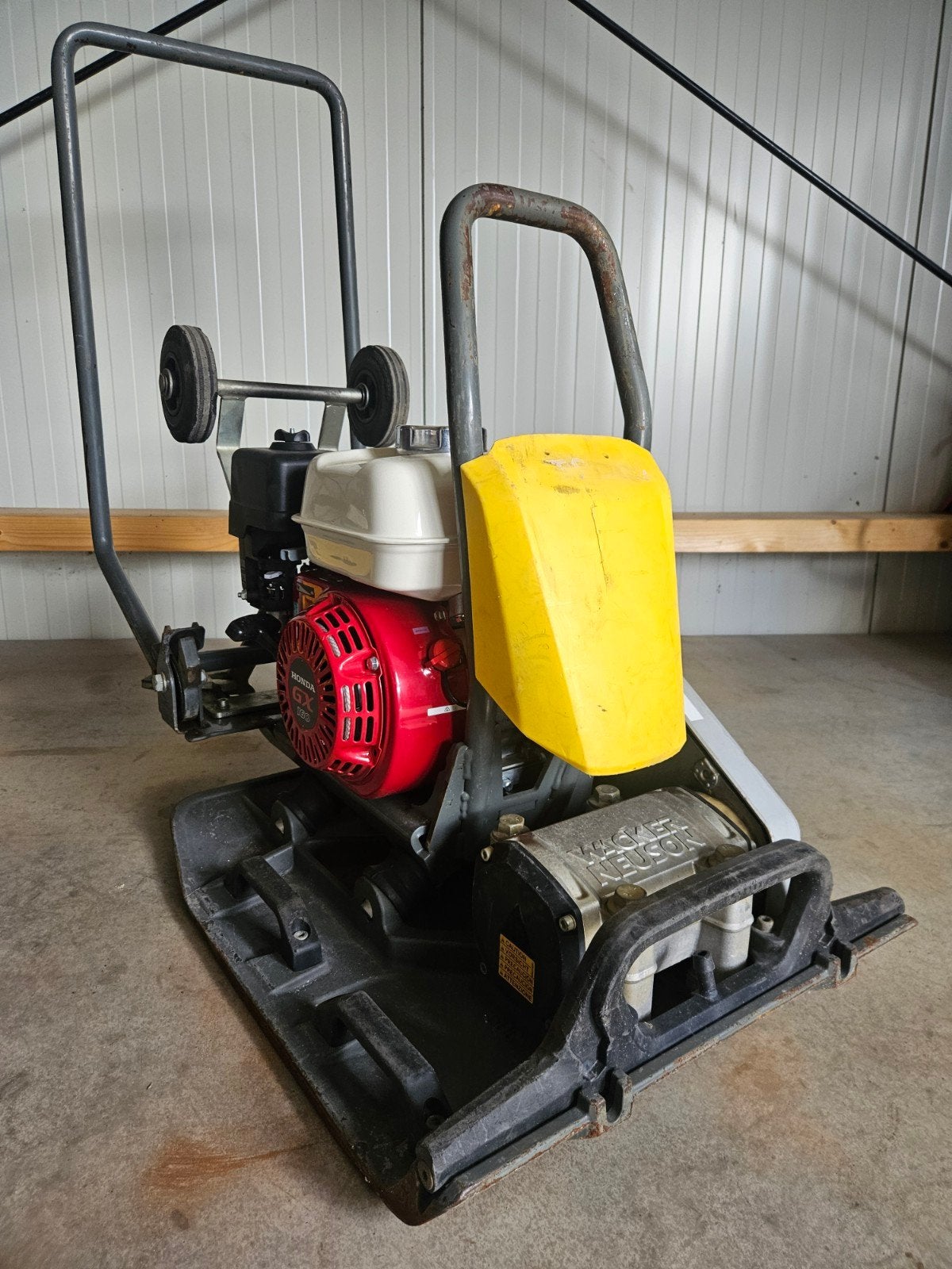 Wacker BPS 2050A trilplaat NW motor Honda benzine, Ophalen, Gebruikt