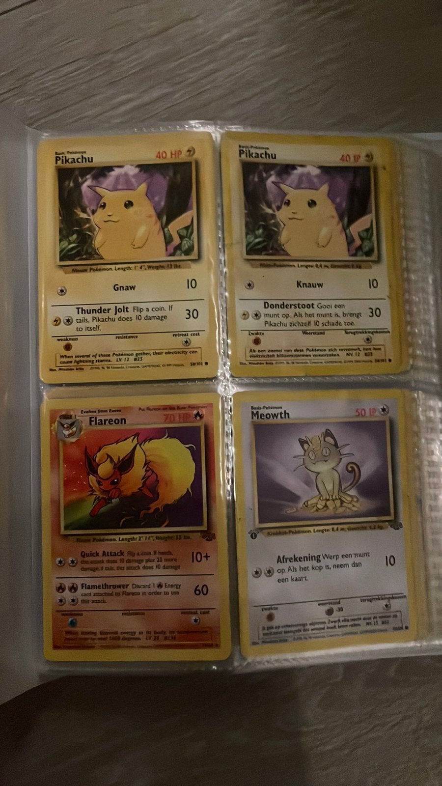 Pokemon kaarten collectie 1995, Hobby en Vrije tijd, Verzamelkaartspellen | Pokémon, Ophalen of Verzenden, Gebruikt