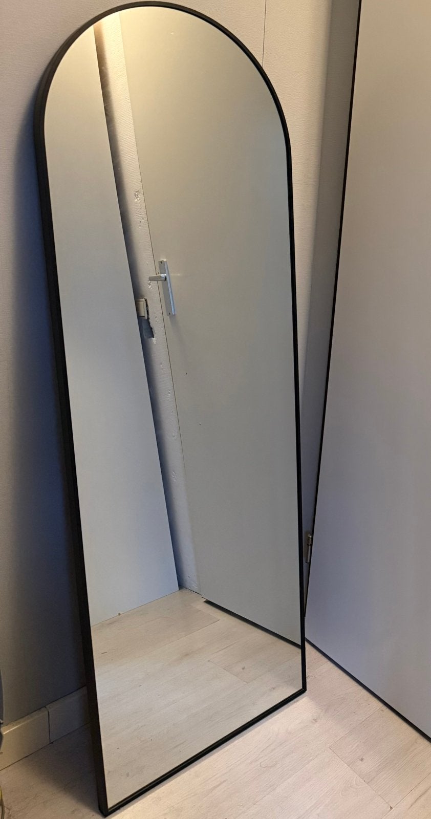 Spiegel, Huis en Inrichting, Woonaccessoires | Spiegels, Ophalen, Minder dan 50 cm, 100 tot 150 cm, Zo goed als nieuw