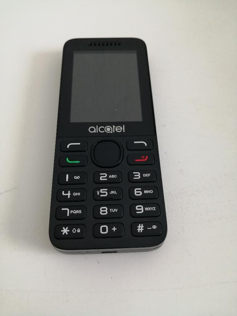 Alcatel 2038X Black Cell Phone Mobiel Telefoon 64MB - Camera, Ophalen of Verzenden, Gebruikt