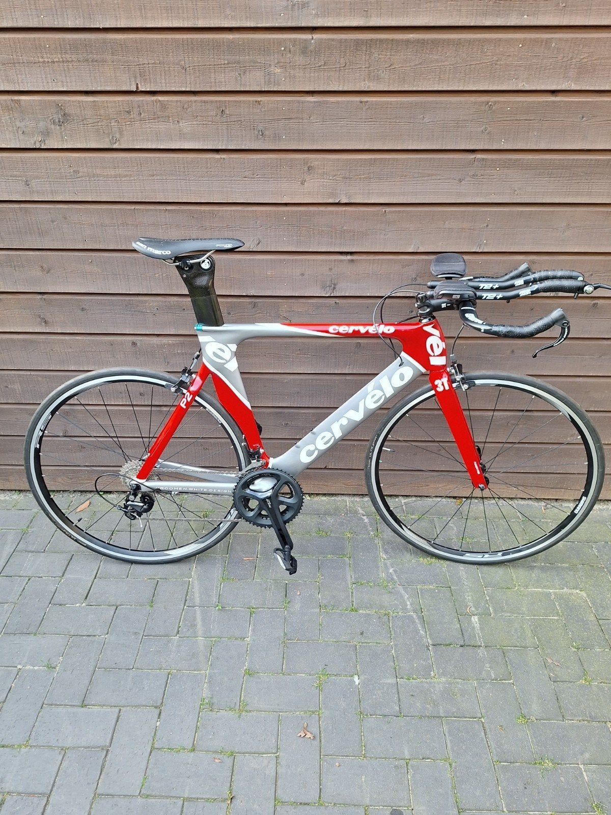 Cervélo 3T Tijdritfiets Carbon 2x11 105 - zgan, Fietsen en Brommers, Fietsen | Racefietsen, 28 inch, Carbon, Zo goed als nieuw