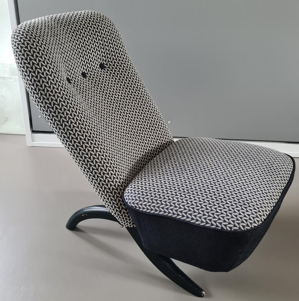 Dutch design vintage Artifort Congo stoel Theo Ruth, Huis en Inrichting, Fauteuils, Ophalen, Vintage Dutch design, 75 tot 100 cm