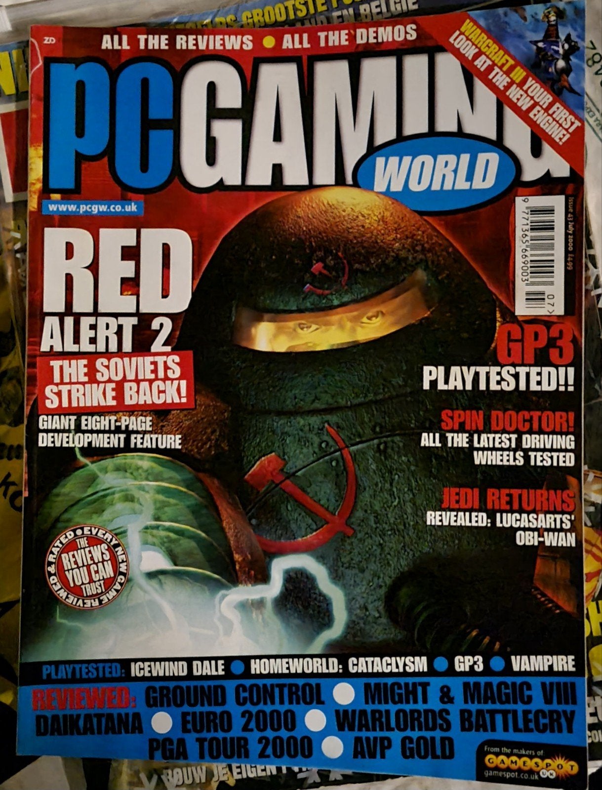 PC Gaming World - Juli 2000, Ophalen of Verzenden, Zo goed als nieuw