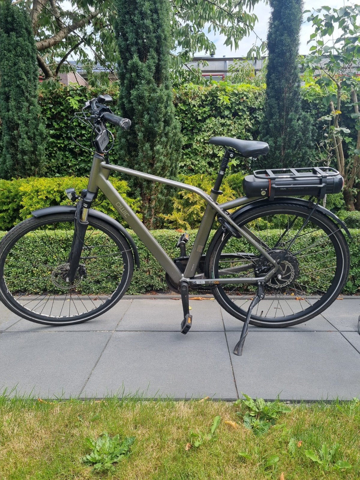 Qwic E-bike (herenfiets), accu defect, Ophalen, Qwic, Gebruikt, 51 tot 55 cm