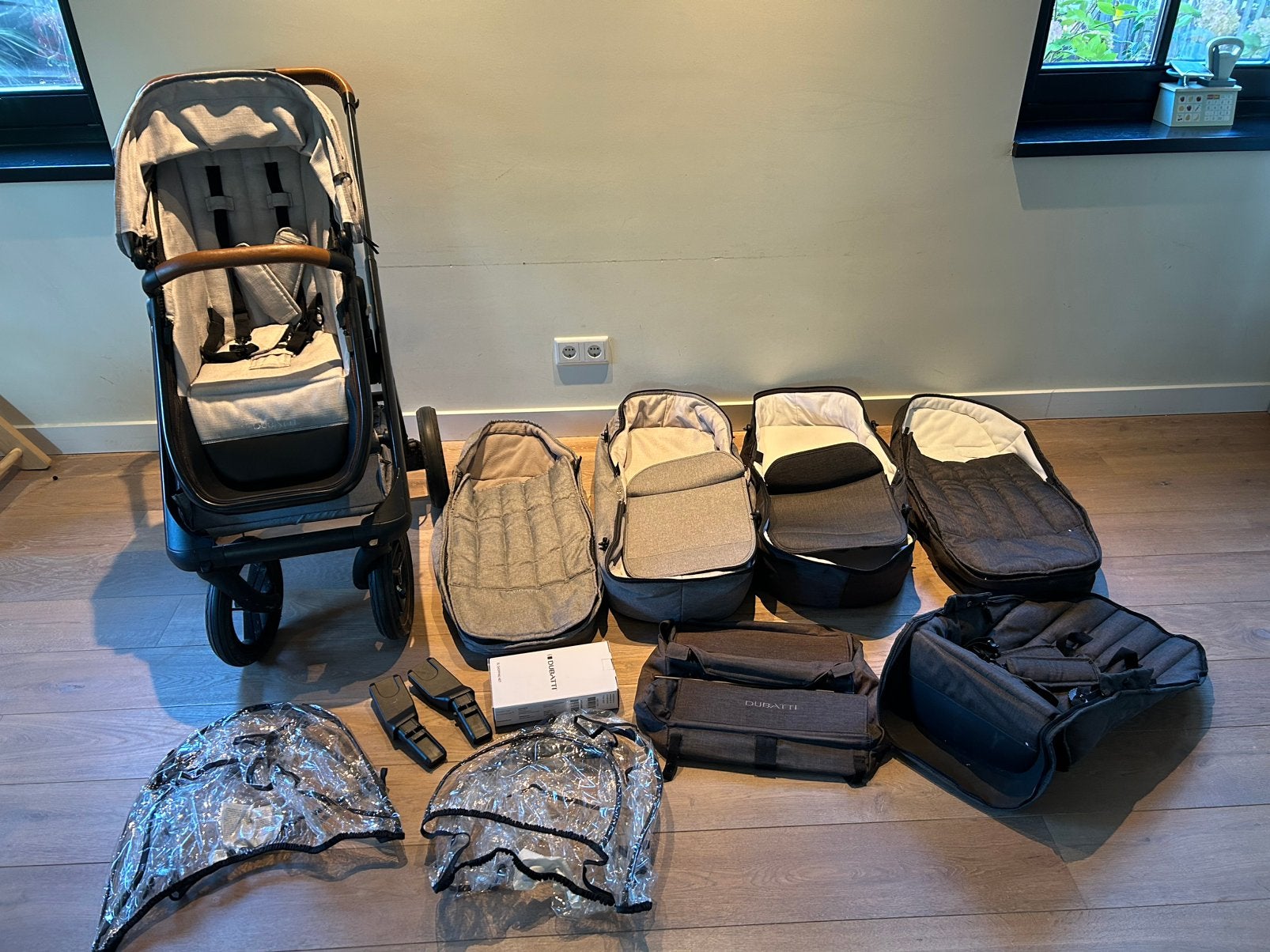 Dubatti one met 2x bekleding, Kinderen en Baby's, Gebruikt, Luchtbanden, Ophalen, Kinderwagen