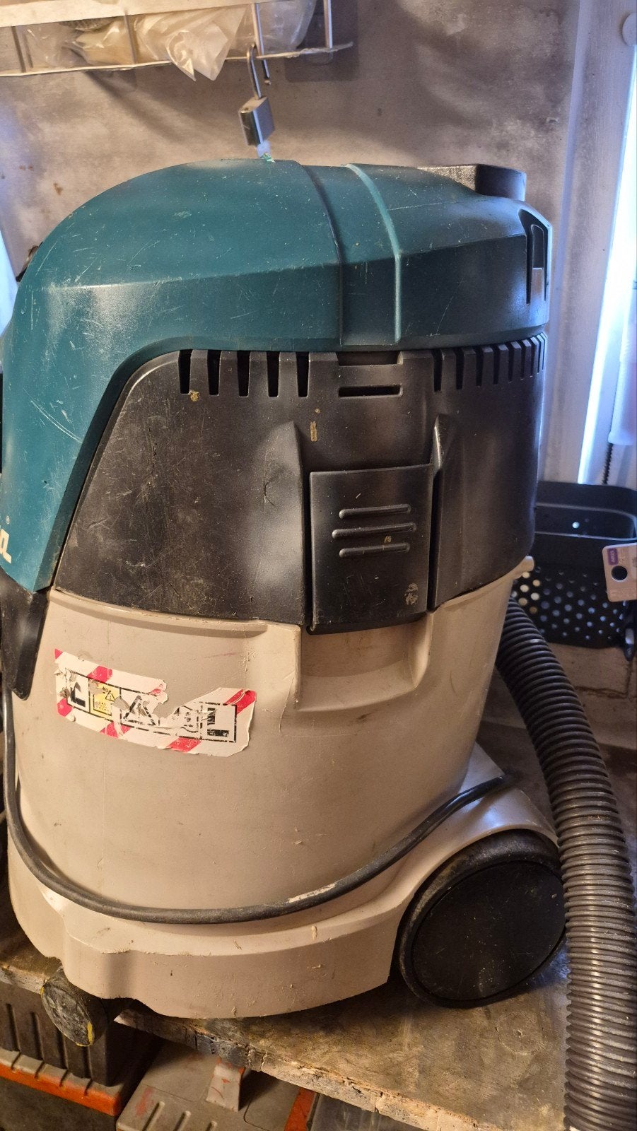 makita stofzuiger, Ophalen, Gebruikt