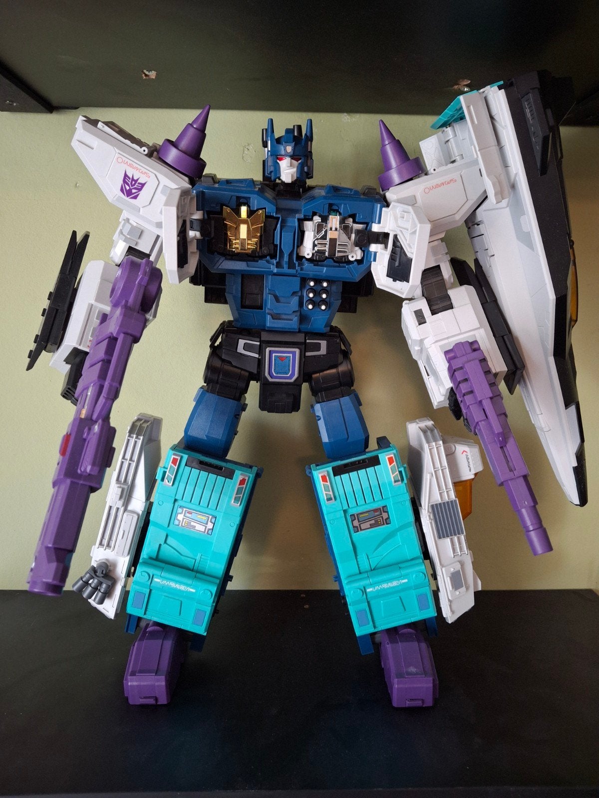 Transformers FansHobby Overlord (Double Evil), Verzamelen, Overige generaties, Ophalen of Verzenden, Zo goed als nieuw