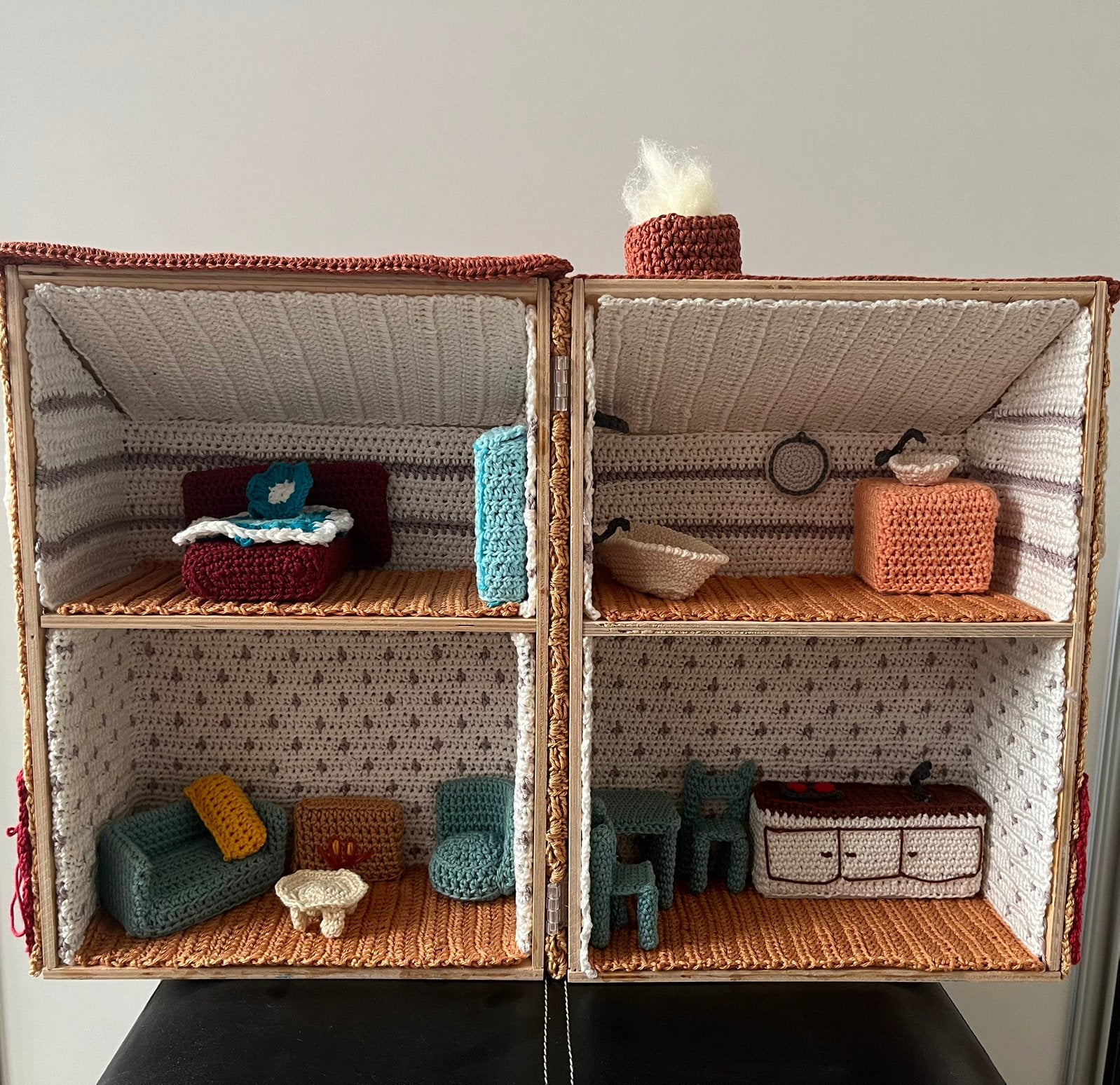 Jouw verzameling verdient dit handgemaakte poppenhuis, Ophalen of Verzenden, Nieuw, Poppenhuis