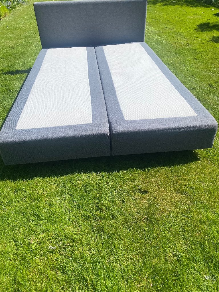 Boxspring 140x210, Ophalen, Gebruikt, Tweepersoons, 140 cm