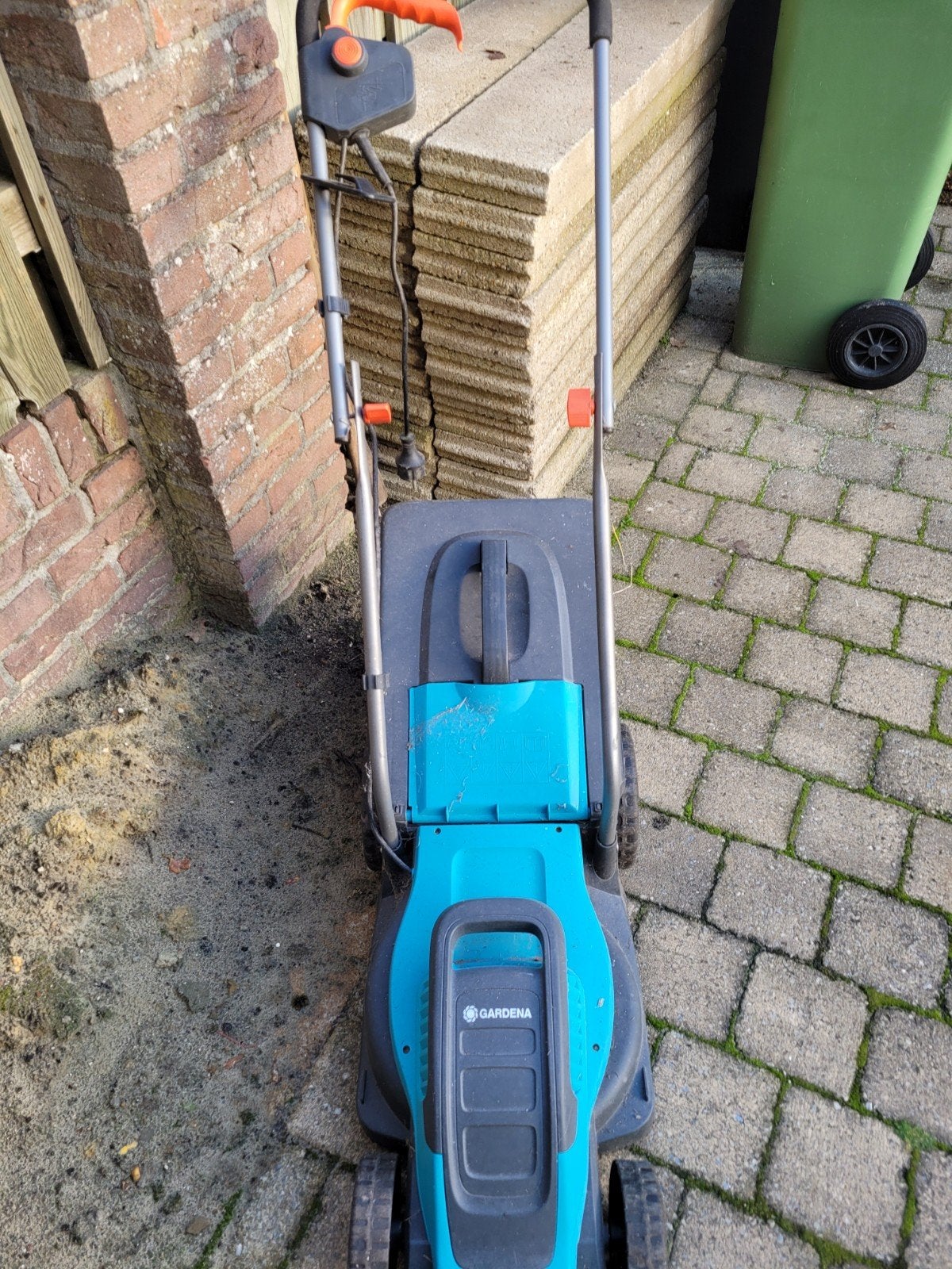 Gardena PowerMax 1100/32 Elektrische Grasmaaier, Ophalen, Cirkelmaaier, Gebruikt, Elektrische grasmaaier