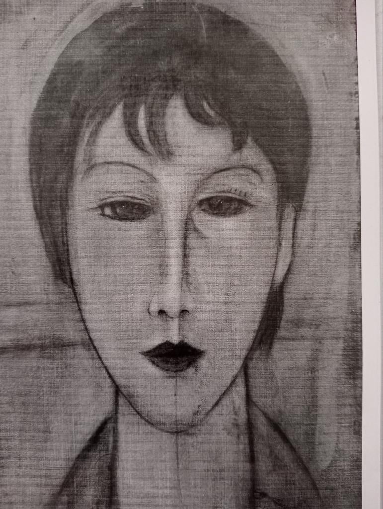 Amadeo Modigliani Centraal Museum Utrecht Persfoto jaren 70, Antiek en Kunst, Ophalen of Verzenden