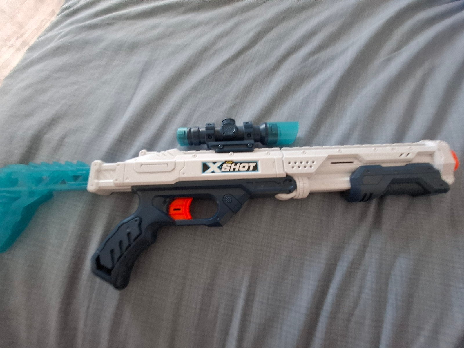ZURU X-Shot Hawk Eye Blaster - Wit, Ophalen of Verzenden, Gebruikt