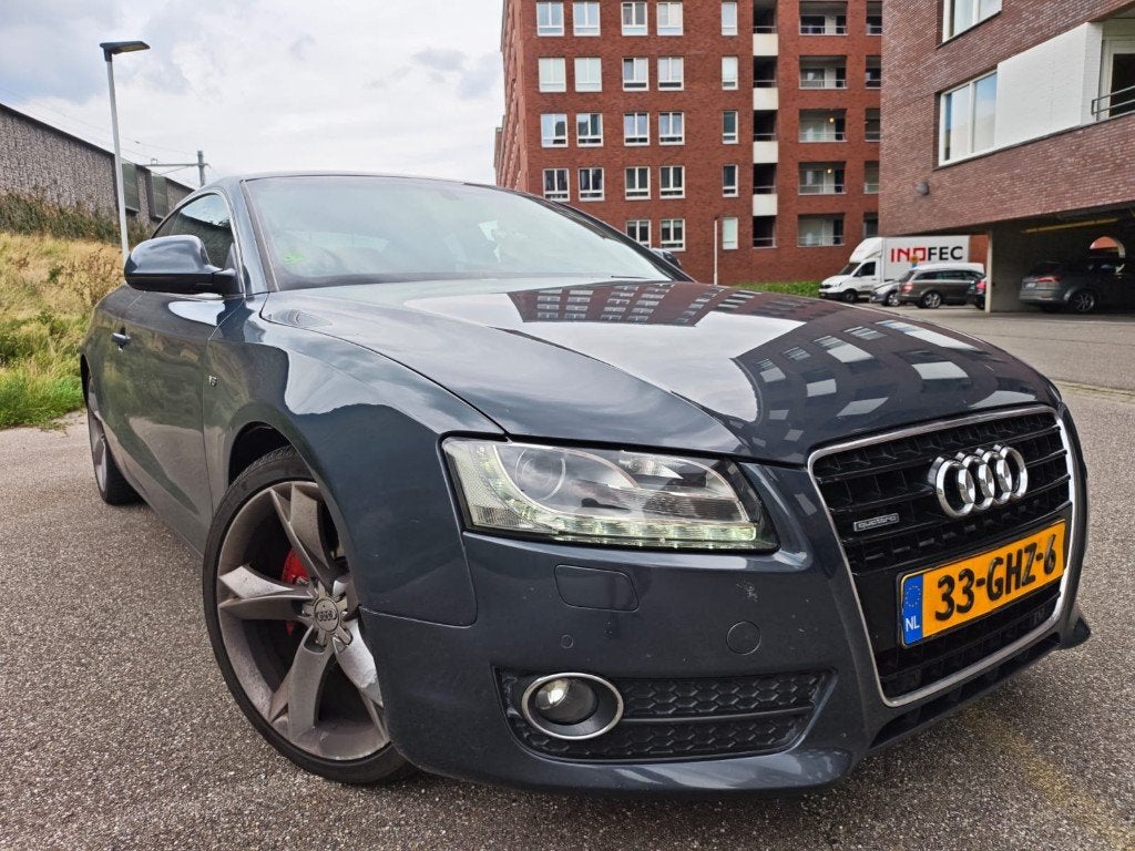 Audi A5 Coupé 3.2 FSI Quattro ZF Tiptronic | 285 PK | NAP |, Auto's, Automaat, Dealer onderhouden, Zwart, 285 pk