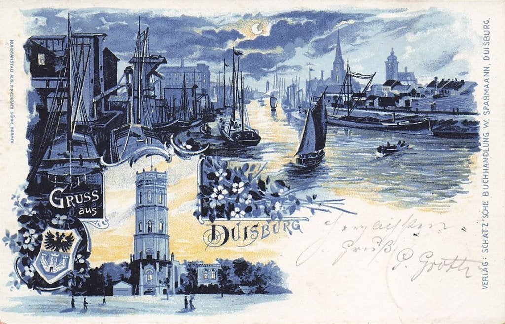 703-178-037 Duisburg, Ophalen of Verzenden, Voor 1920, Duitsland