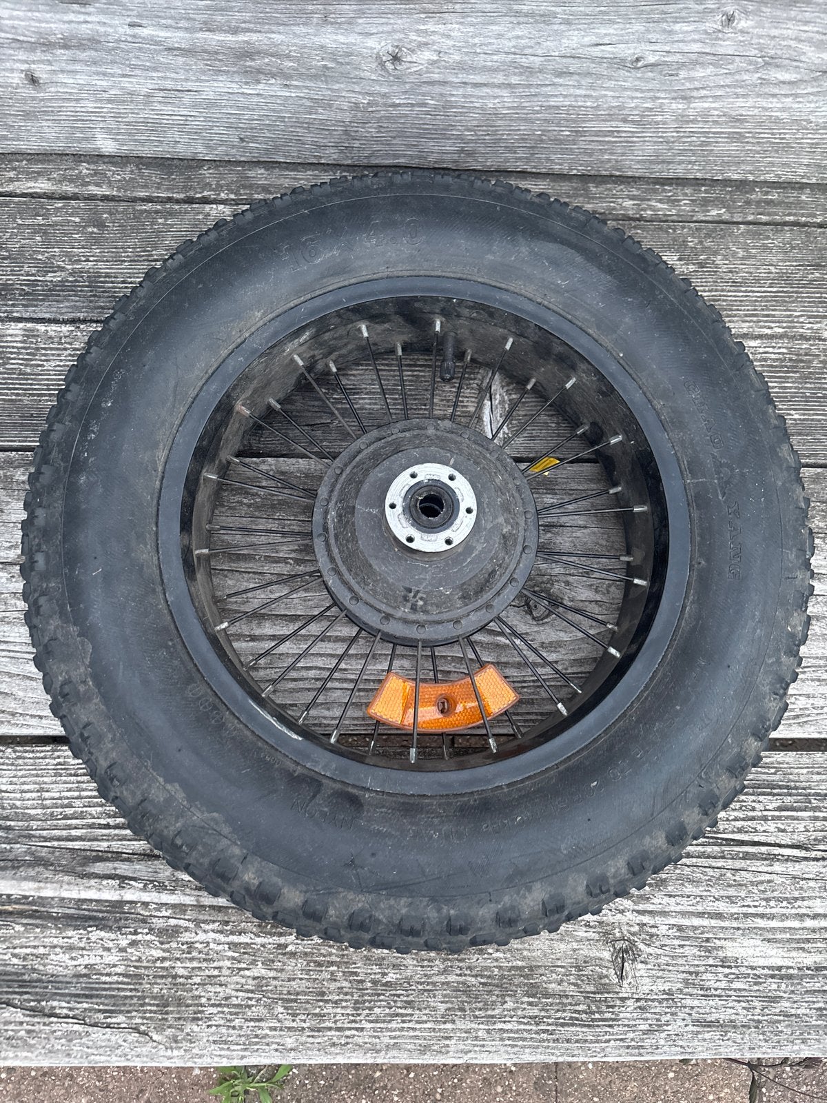Fatbike mini wielen en diverse Fatbike mini onderdelen, Gebruikt, Fatbike, Rubber, Ophalen