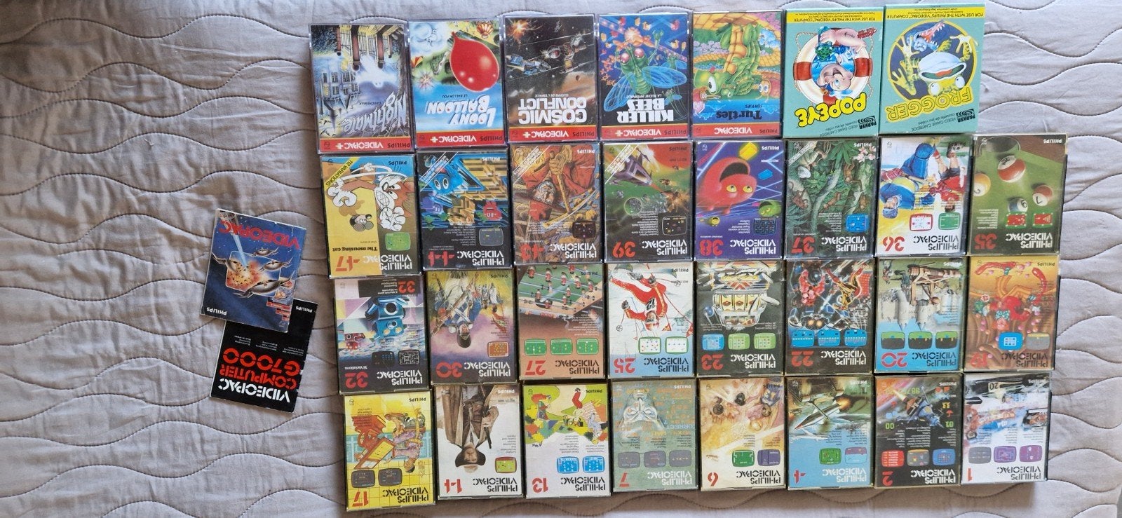 Philips videopac videogames spelle, Ophalen of Verzenden
