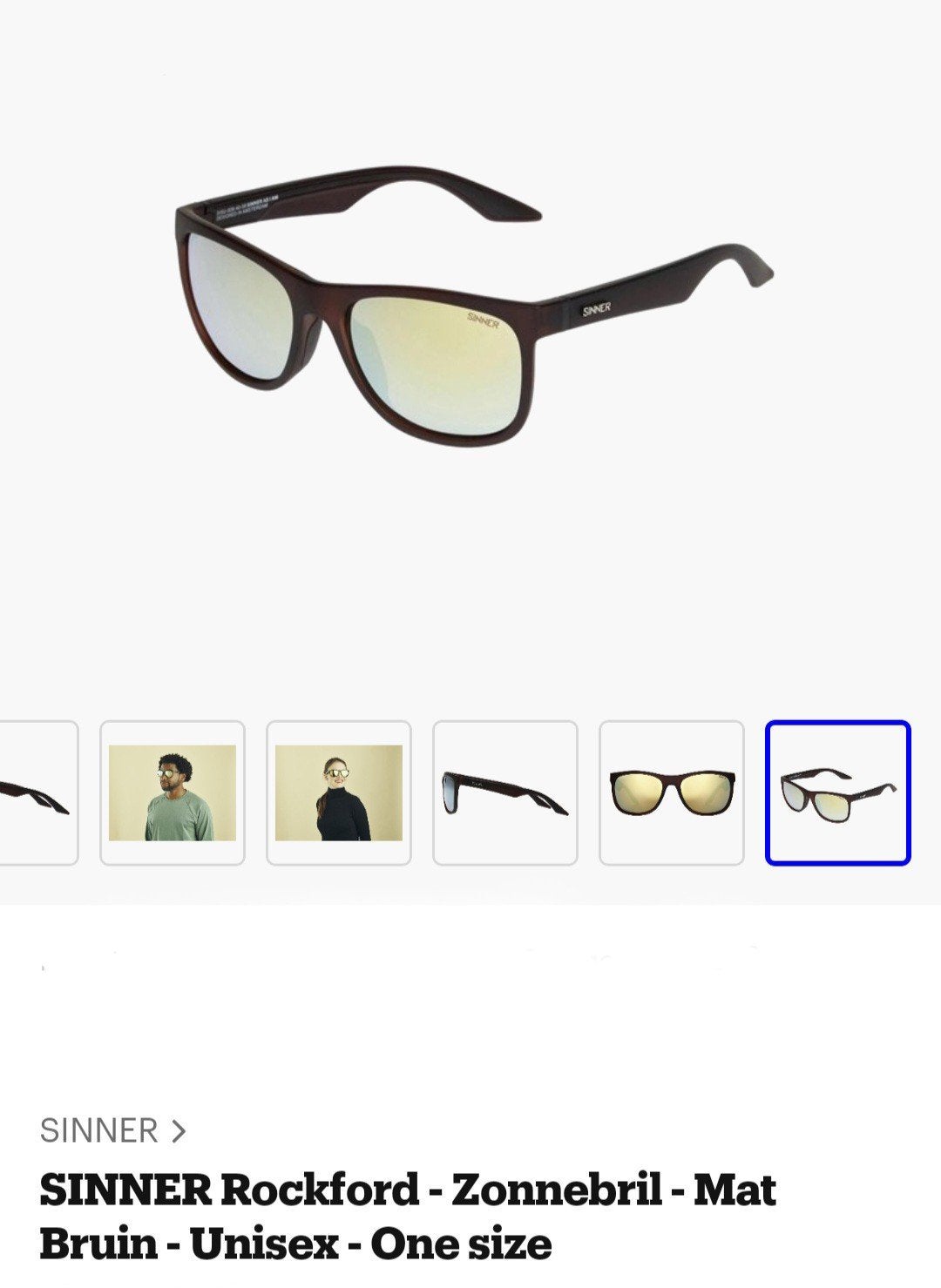 Nieuwe Unisex Gepolariseerde Zonnebril - Sinner Rockford, Sieraden, Tassen en Uiterlijk, Zonnebrillen en Brillen | Dames, Ophalen of Verzenden