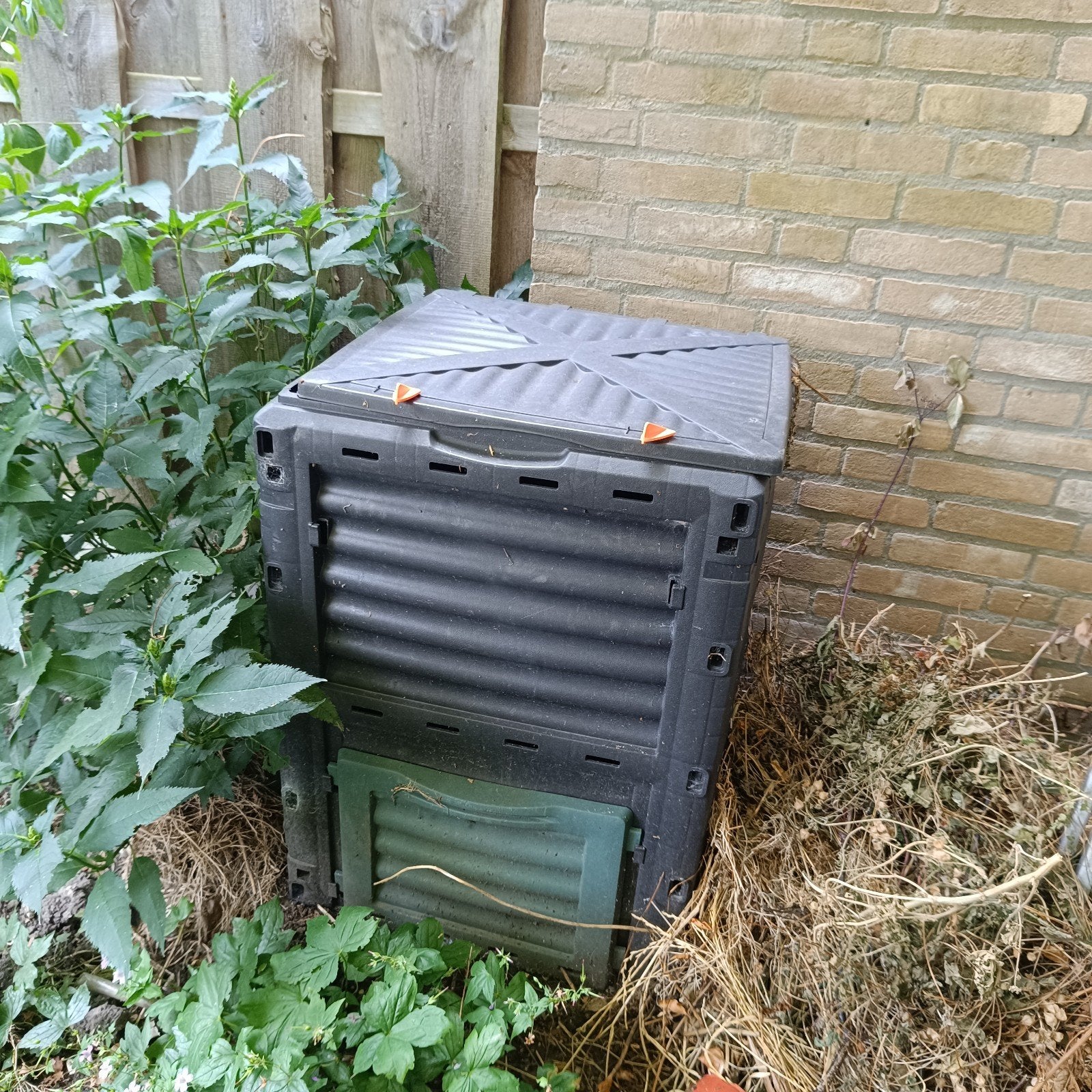 Compostbak voor tuin en GFT-afval, Ophalen, Gebruikt
