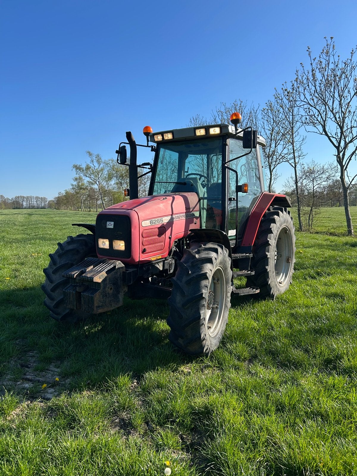 Massey Ferguson 6255 NL Kenteken, Zakelijke goederen, Ophalen, 80 tot 120 Pk, Gebruikt, 7500 tot 10000