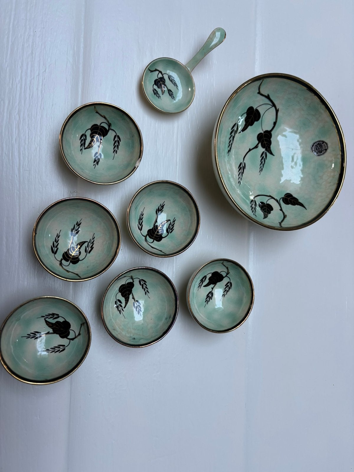 Simpla flora Gouda pinda set , met 1 kleine beschadiging, Ophalen of Verzenden
