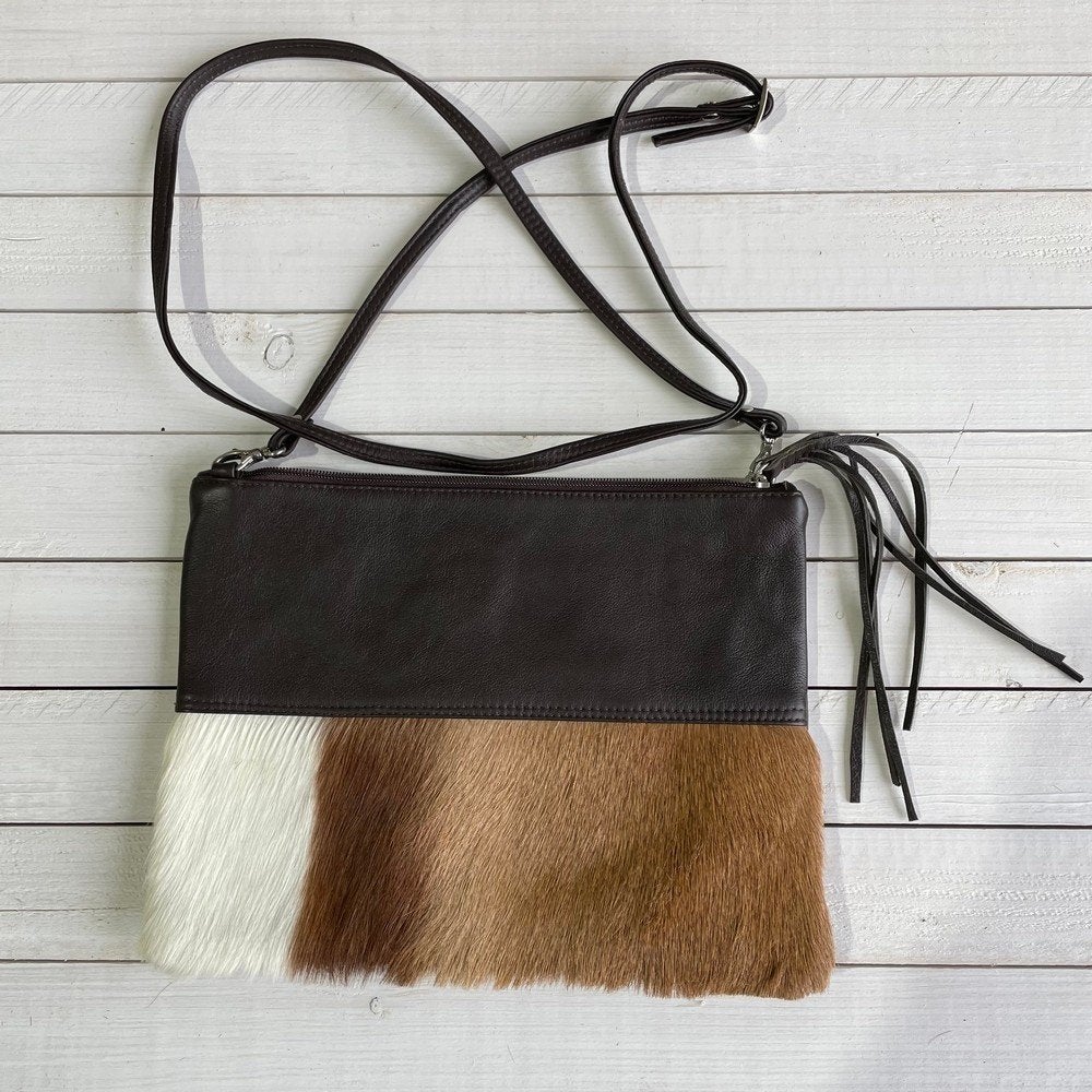 Tas Gemma springbok natural 29x23cm #G-TL-BR-20 | Lederstore, Sieraden, Tassen en Uiterlijk, Beige, Nieuw, Handtas, Grotestraat 32, 5836 AG, Sambeek, The Netherlands
