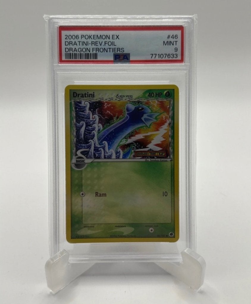 Dratini delta species #46 Ex dragon frontiers reverse psa 9, Ophalen, Zo goed als nieuw, Losse kaart, Foil