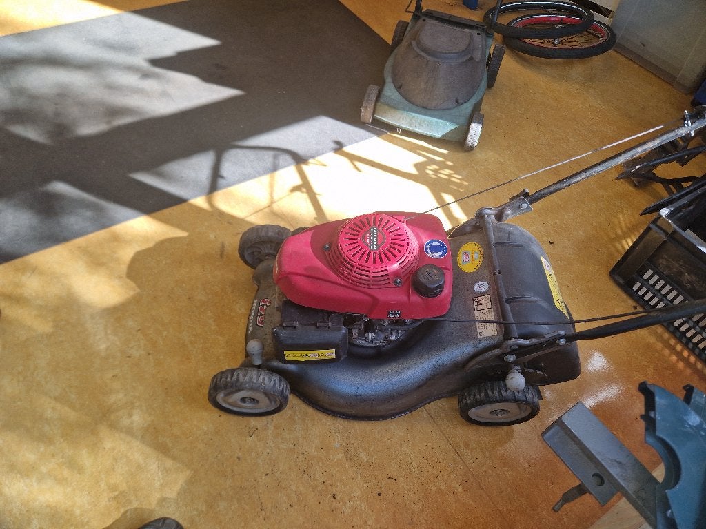 grasmaaier Honda, Ophalen, Gebruikt, Benzine-grasmaaier, Honda