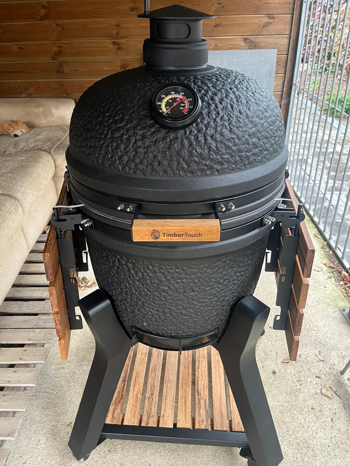 Timbertouch kamado bbq, Ophalen, Nieuw