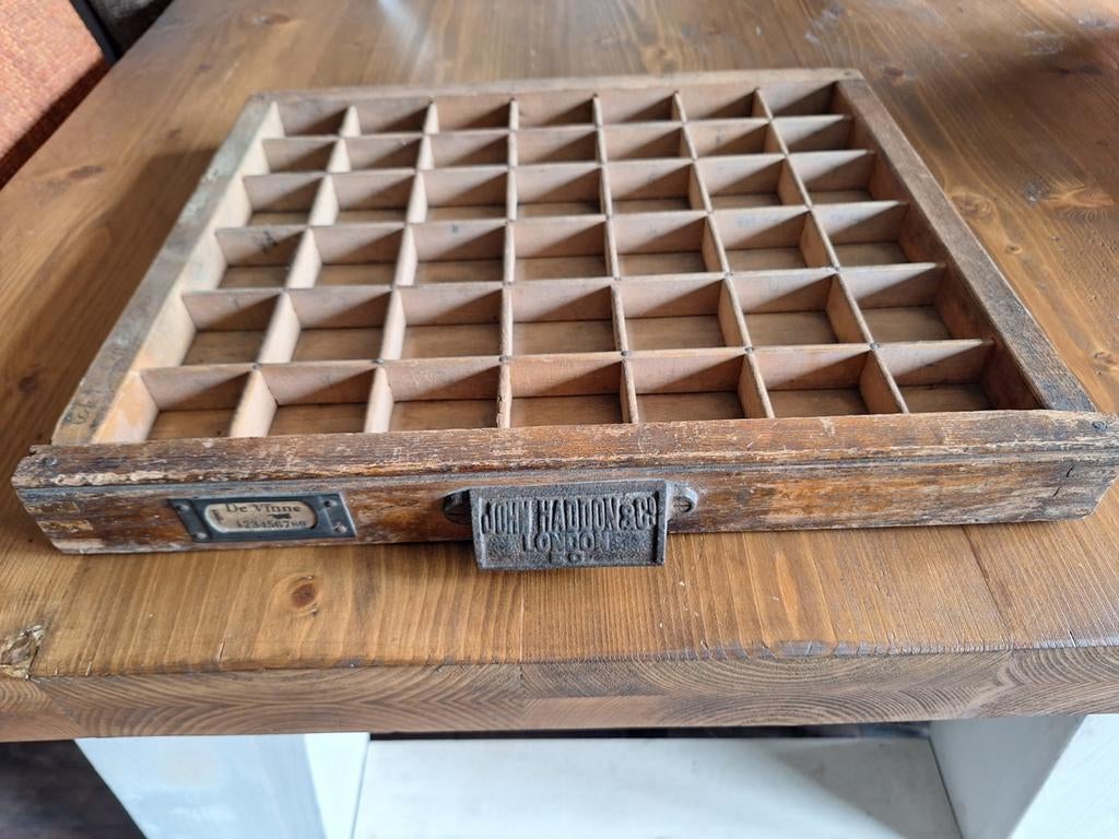 John Haddon&Co London De Vinne letterbak., Ophalen