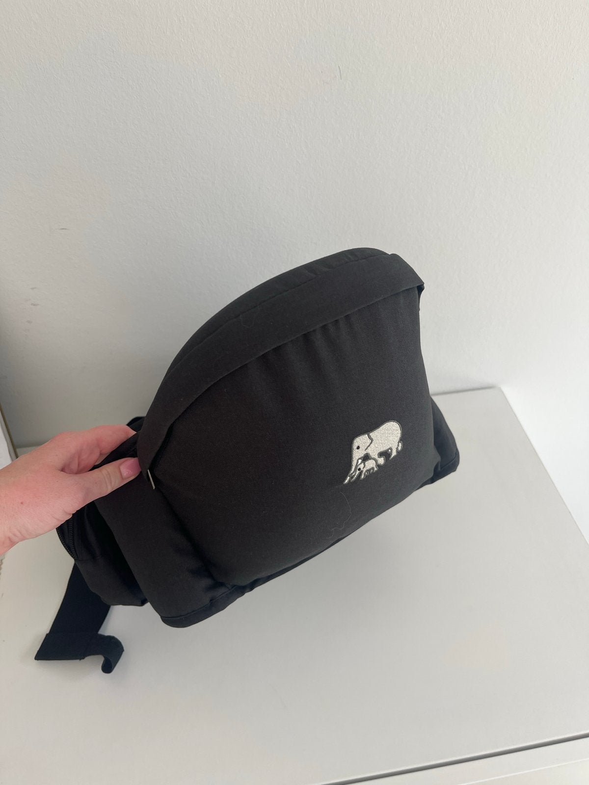 Deryan Baby Carrier - Ideaal voor avonden en fuzziness, Gebruikt, Buik, Draagzak, Ophalen