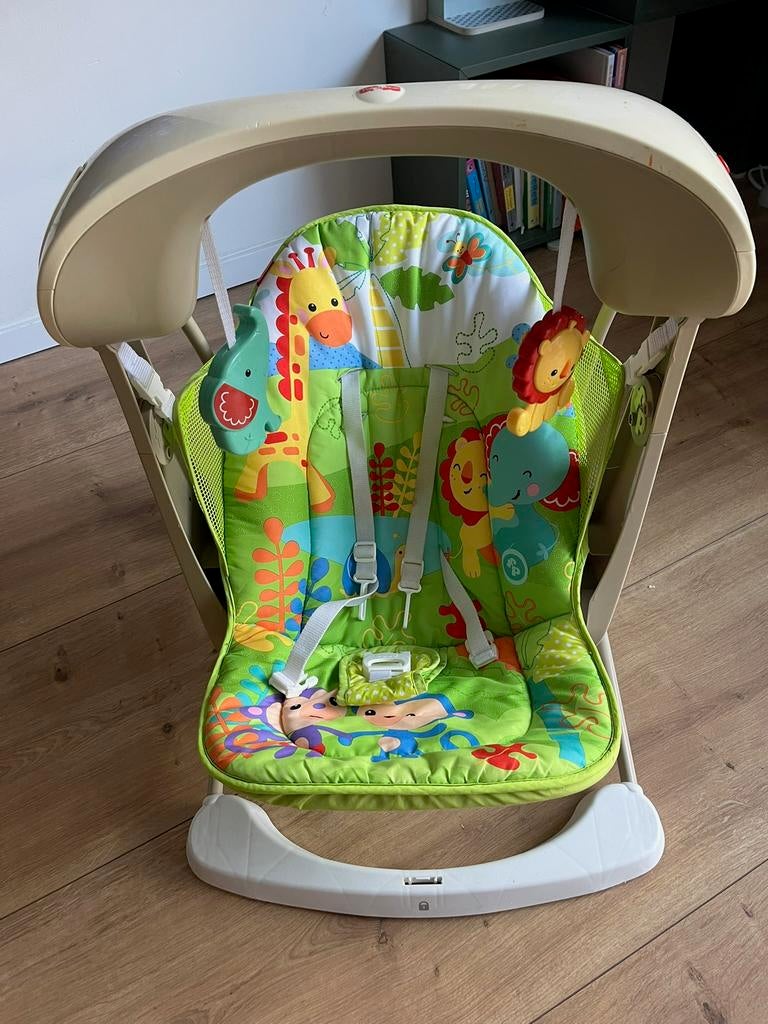 Elektrische schommelstoel voor baby’s van Fisher Price, Kinderen en Baby's, Wipstoeltjes, Ophalen, Gebruikt