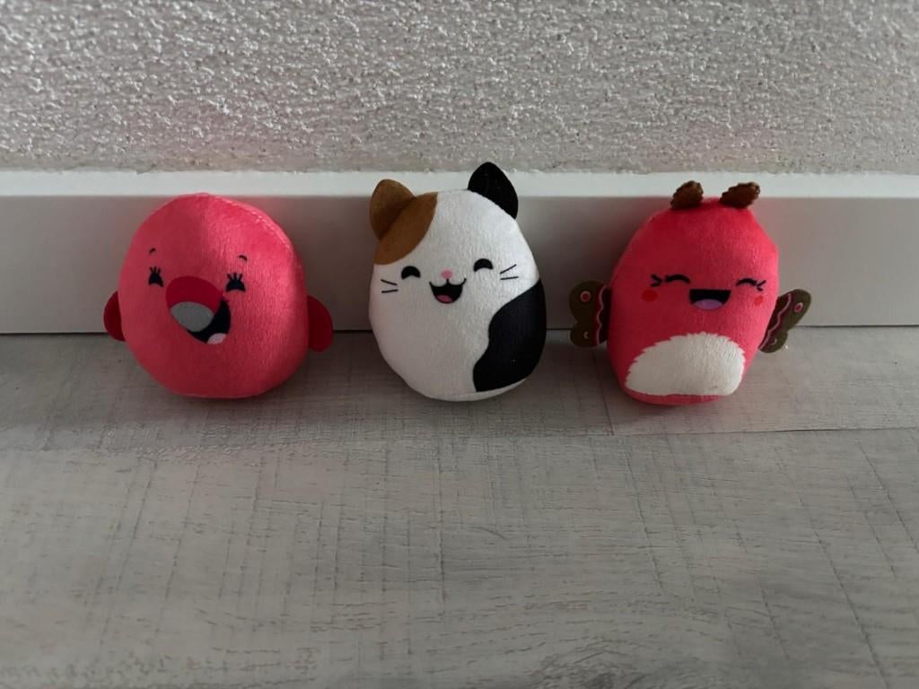 Als nieuw! 3 prachtige SquishMallows 2.0 knuffels McDonald's, Ophalen of Verzenden, Zo goed als nieuw, Overige typen