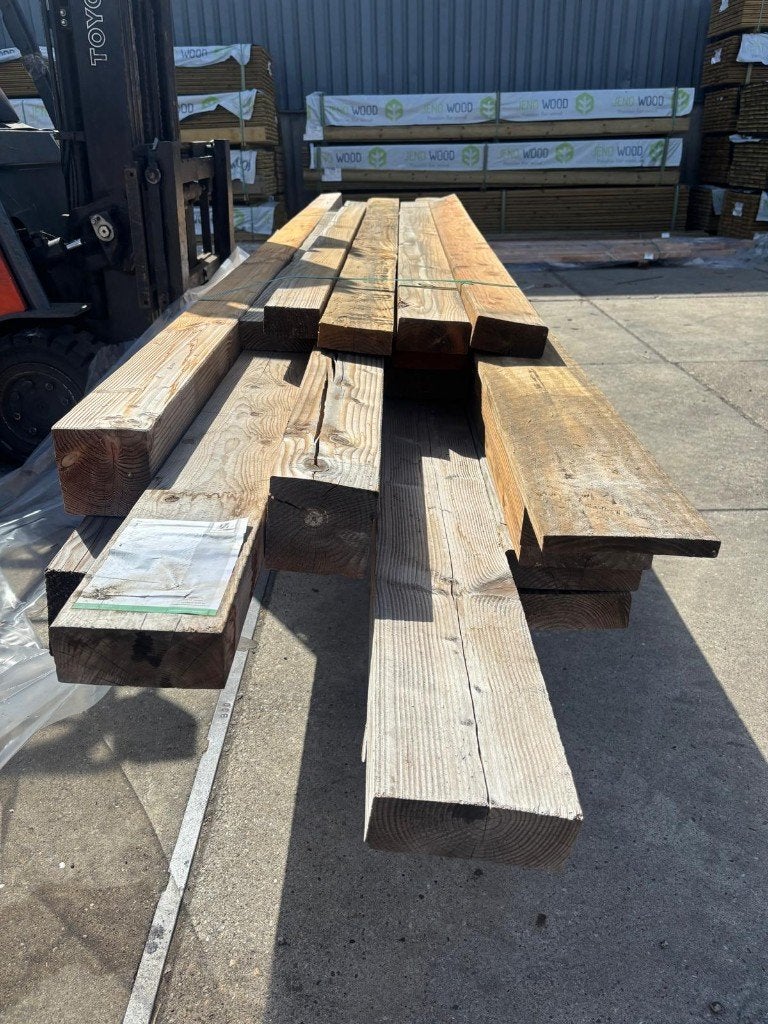 Douglas diverse balken, Ophalen, Nieuw, 250 cm of meer, Balken